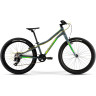 Велосипед '22 MERIDA MATTS J.24+ ECO Рама:One Size MattCoolGrey/GreenYellow NN009751